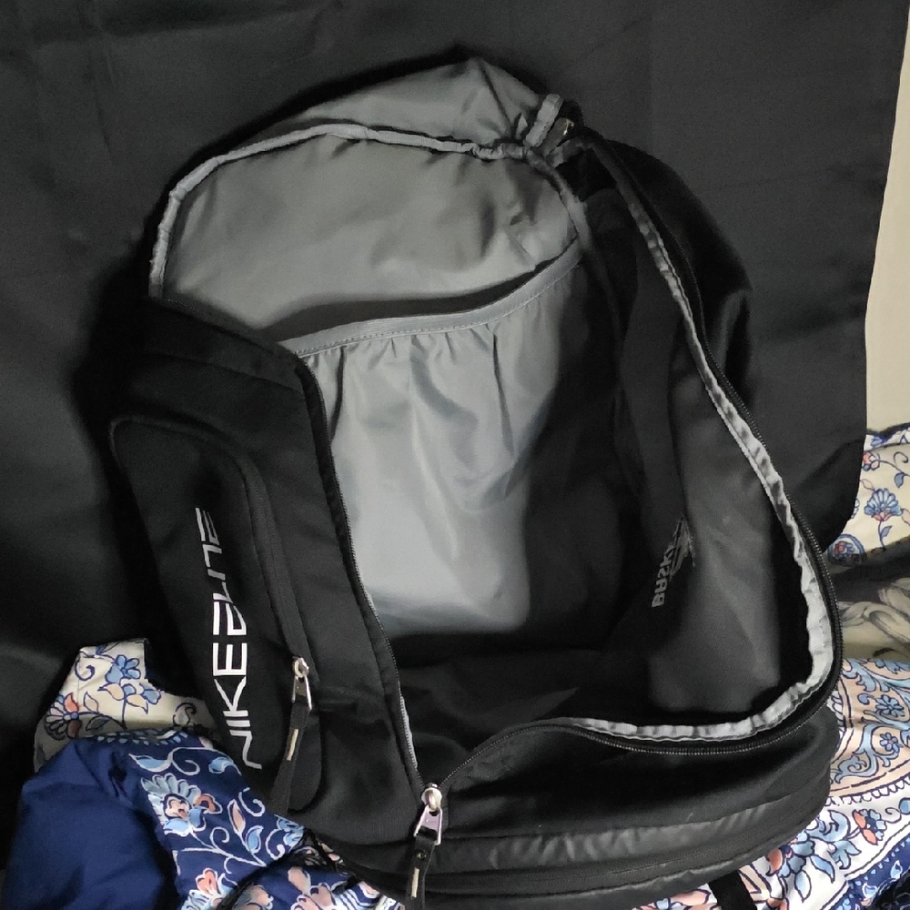 Nike Hoop Elite Max Air Backpack Black White Thunderhawks PVHS Logo - Picture 7 of 11